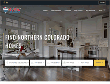 Tablet Screenshot of findnortherncoloradohomes.com